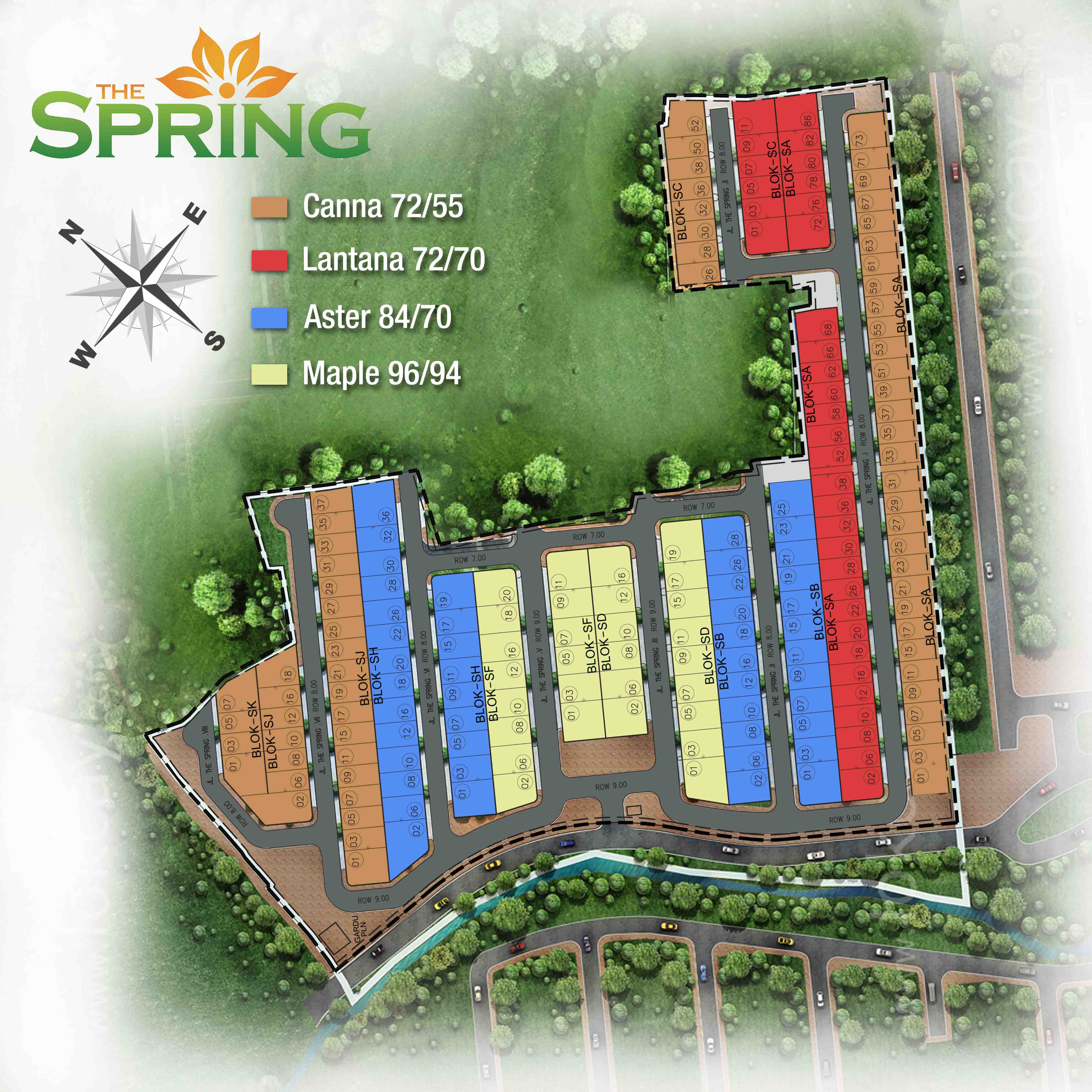 Site Plan The Spring