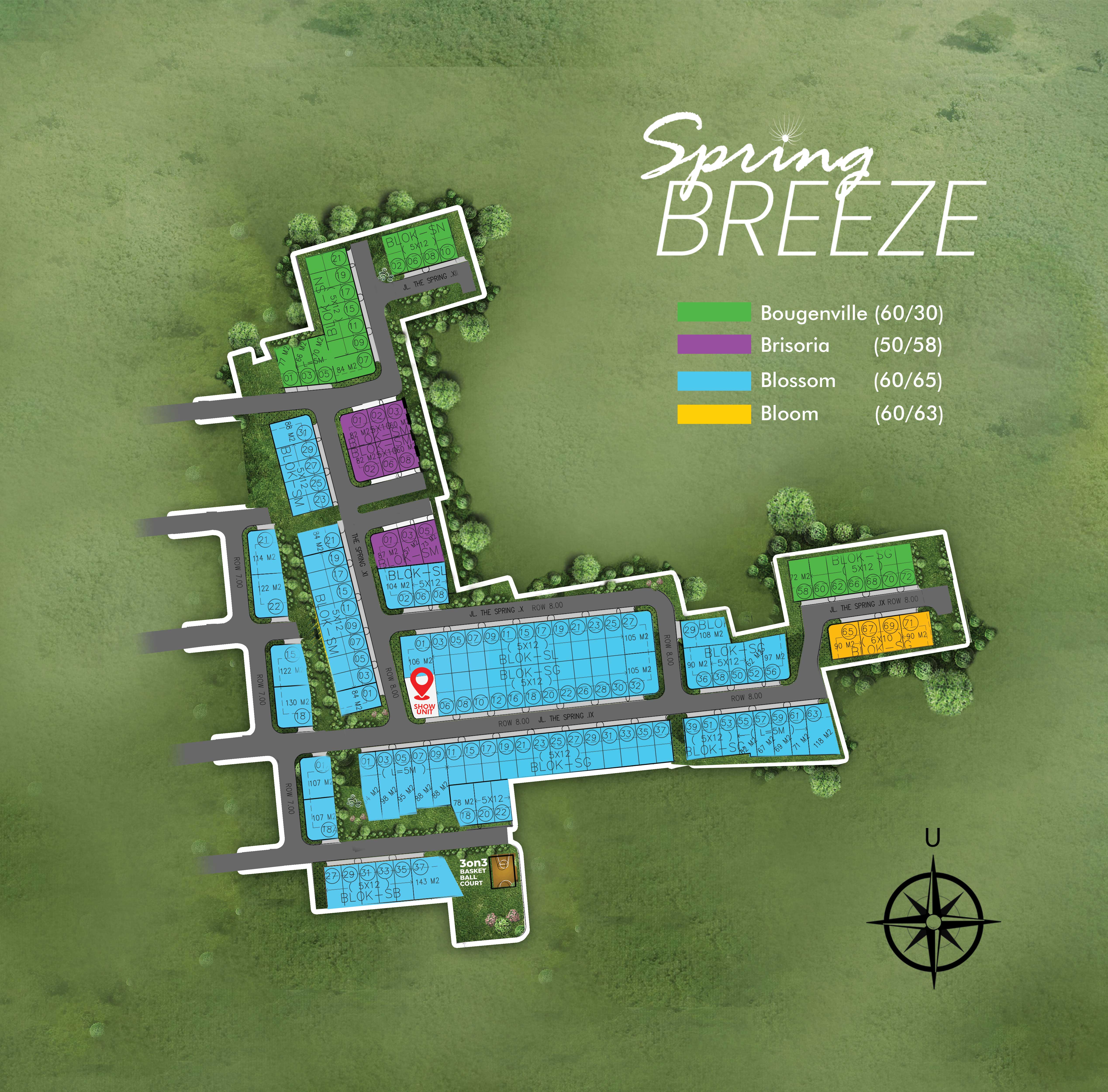 Siteplan Spring Breeze