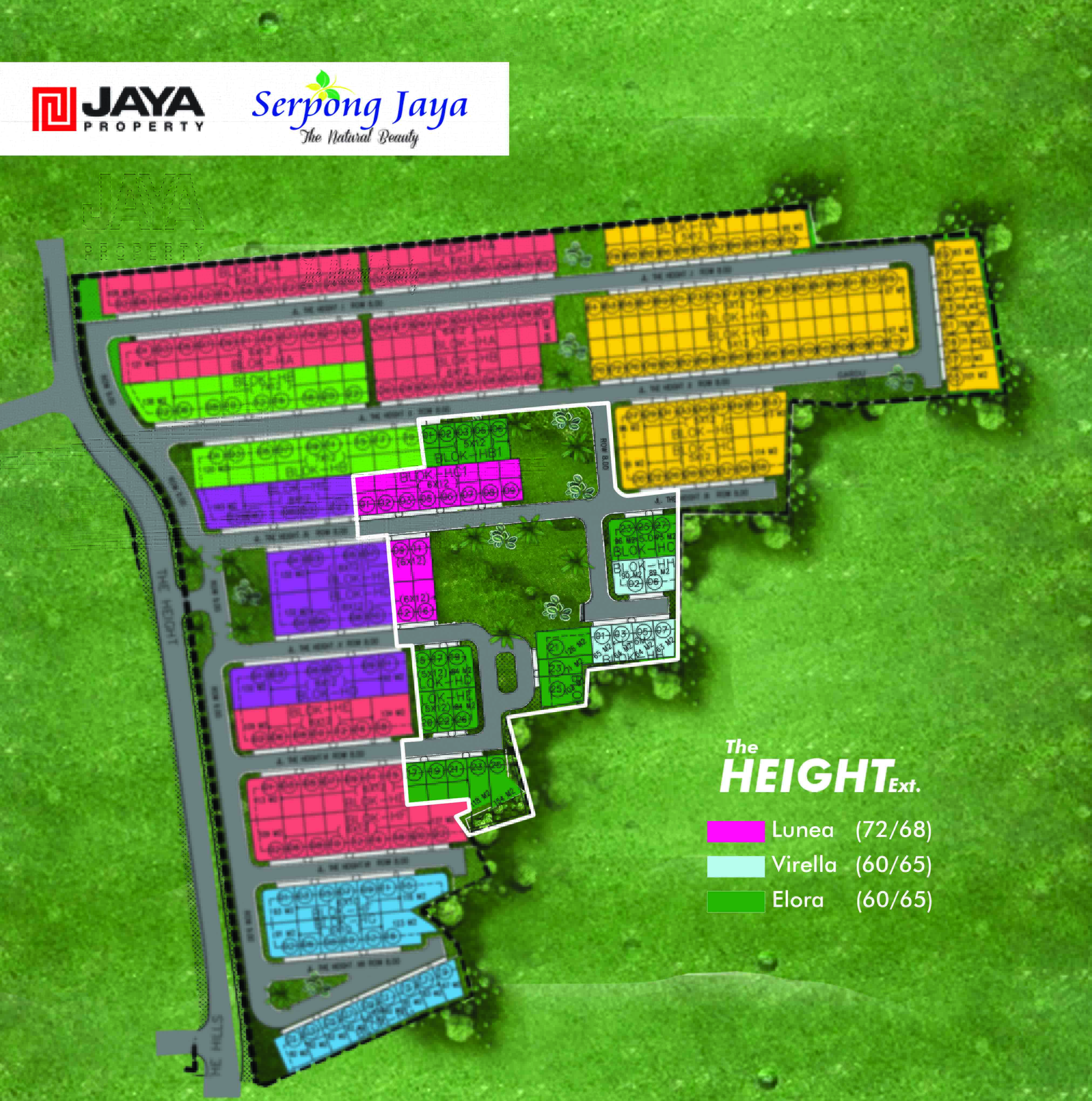 Siteplan The Height ext