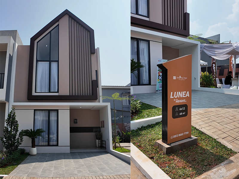 Serpong Jaya Rilis The Height Extension, Rumah Compact Desain Open Space