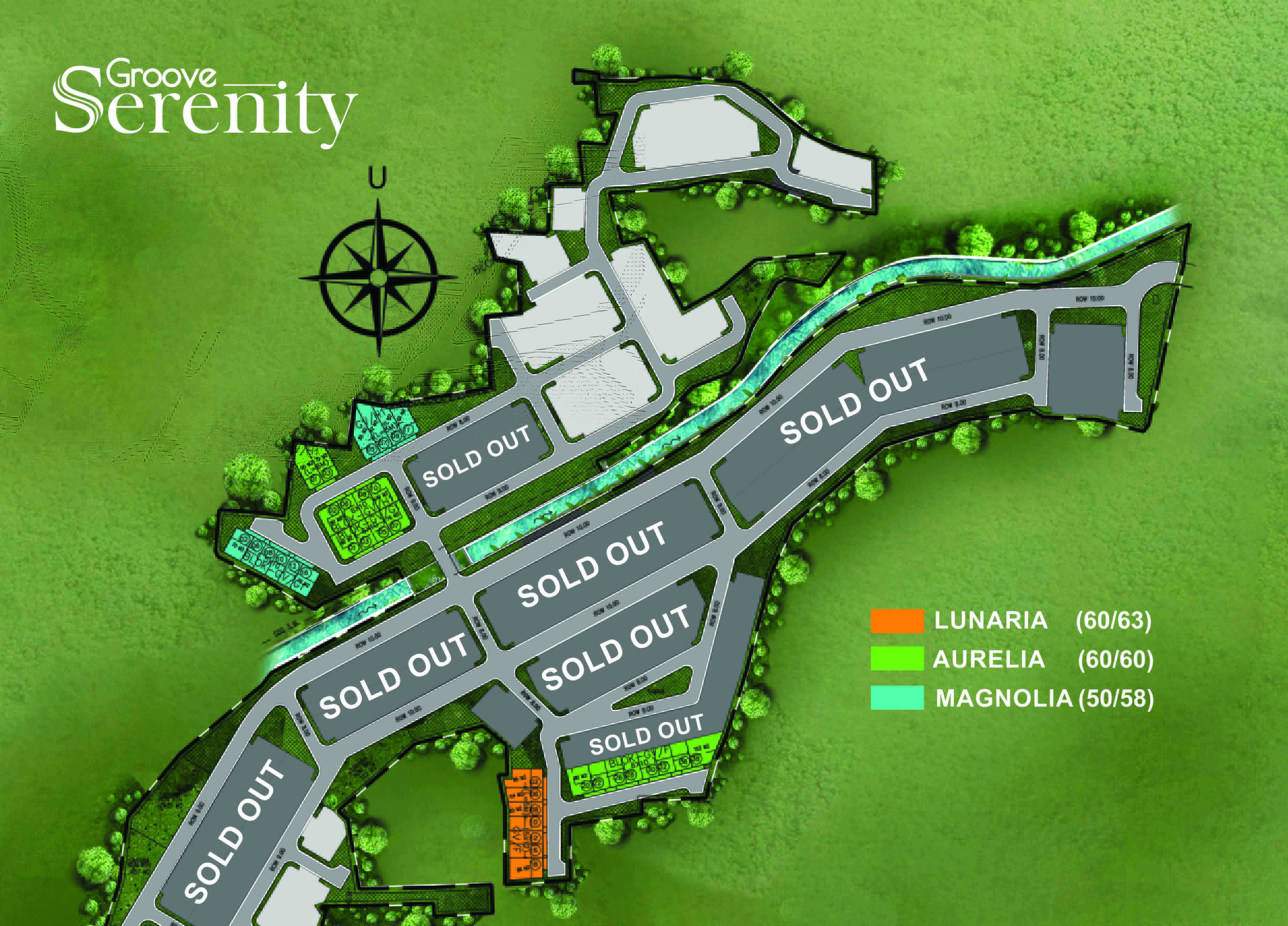 Siteplan Groove Serenity