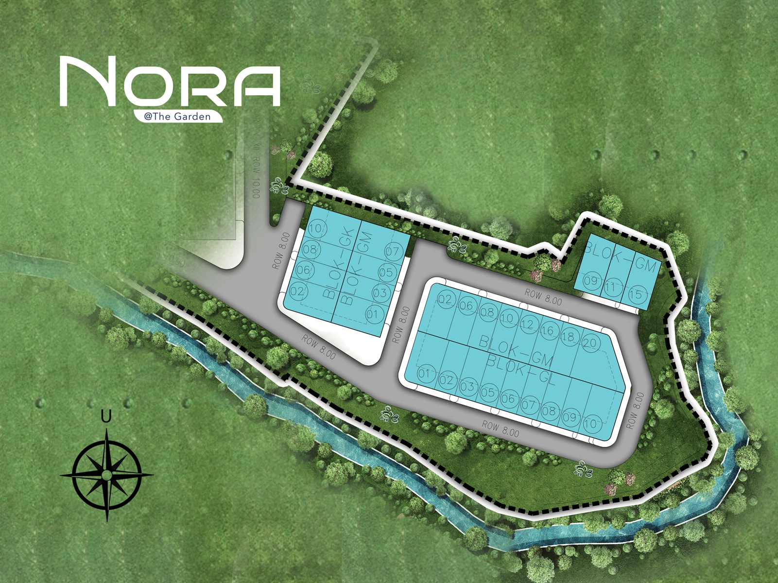 Siteplan The Garden