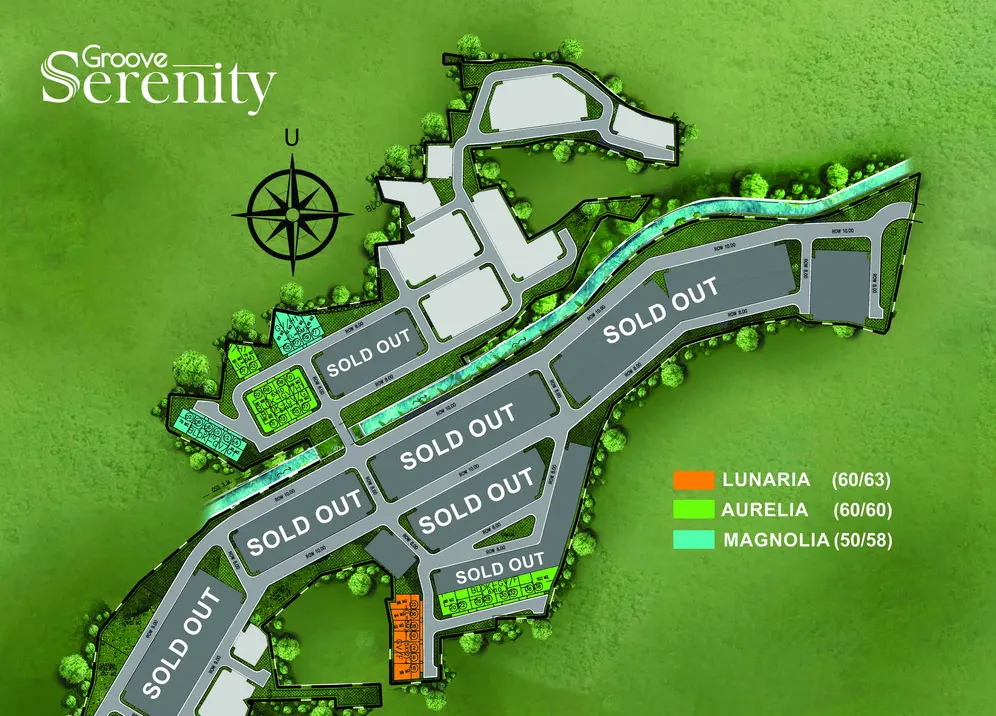 Siteplan Groove Serenity